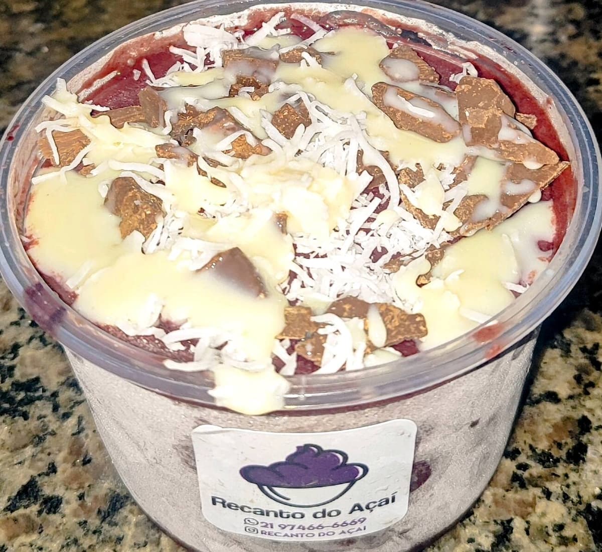 Sorvete Gourmet Flocos — 500ml